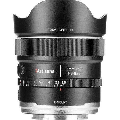 7Artisans 10mm f/2.5 AF MAX Fisheye Lensa Full-Frame